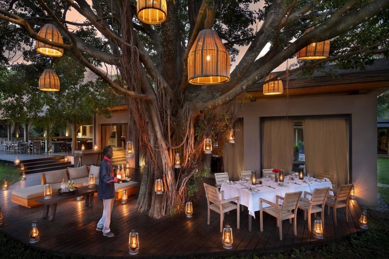 &Beyond Kichwa Tembo Tented Camp kichwa-tembo-masai-mara-romantic-dining