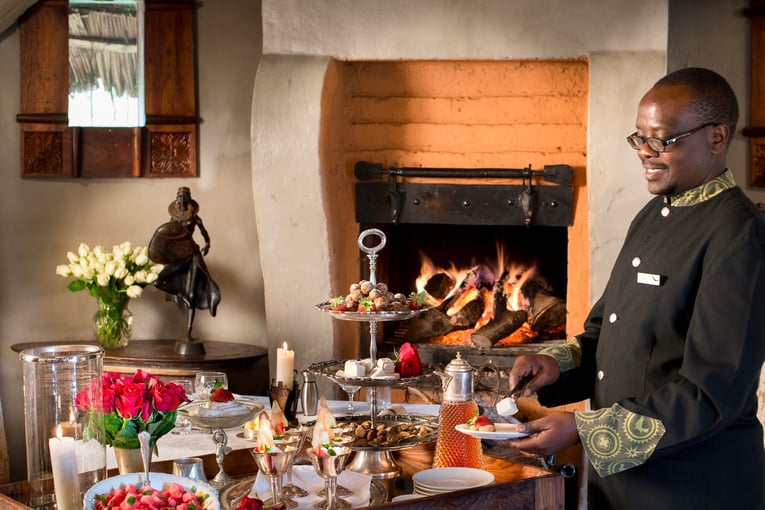 &Beyond Ngorongoro Crater Lodge Personal-Butler-discretely-cater-for-each-guest-needs-at-andbeyond-ngorongoro-crater-lodge-on-a-luxury-tanznia-safari