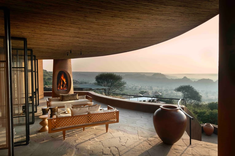 &Beyond Suyian Lodge, Keňa – Laikipie | Exclusive Tours Kenya-Suyian-Lodge-Lower-Terrace _7_