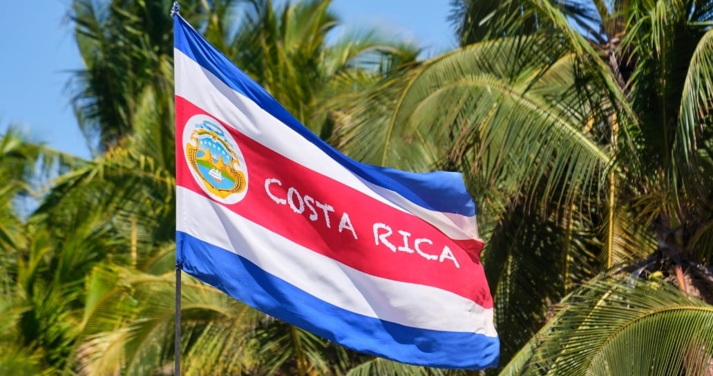 vlajka Costarica