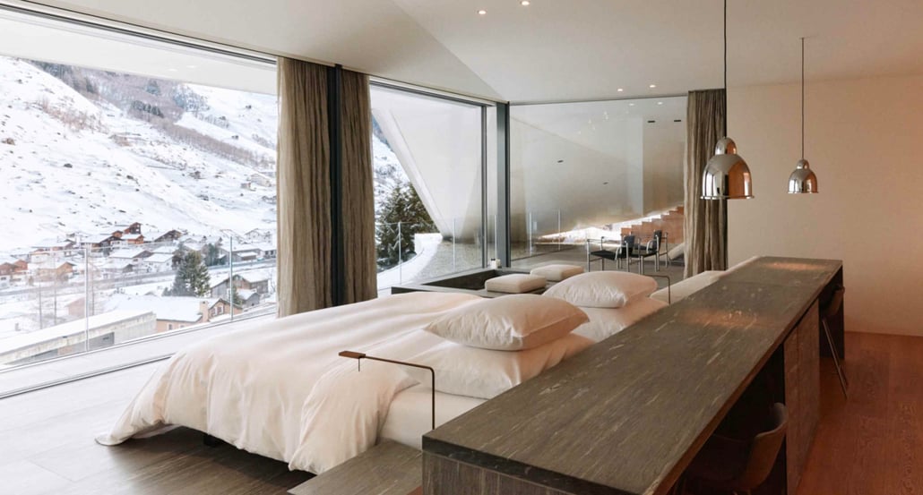 1032x554 7132 Hotel 5s Penthouse Suite2_Copyright_7132_Hotel-Julien_L._Balmer