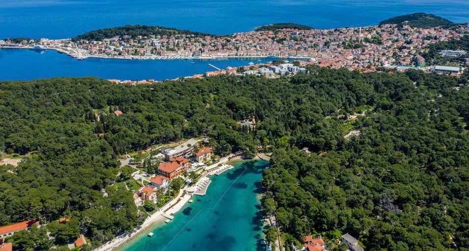 1032x554 Boutique Hotel Alhambra losinj-aerial