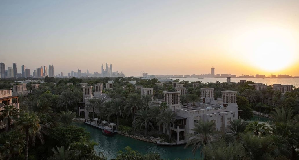 1032x554 Jumeirah Dar Al Masyaf jumeirah-dar-al-masyaf-sunset-view-over-waterway_6-4_landscape