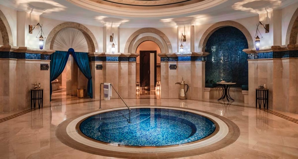 1032x554 One&Only Royal Mirage OO_RoyalMirage_Wellness_Spa_Hammam_Pool_1483_MASTER_Small