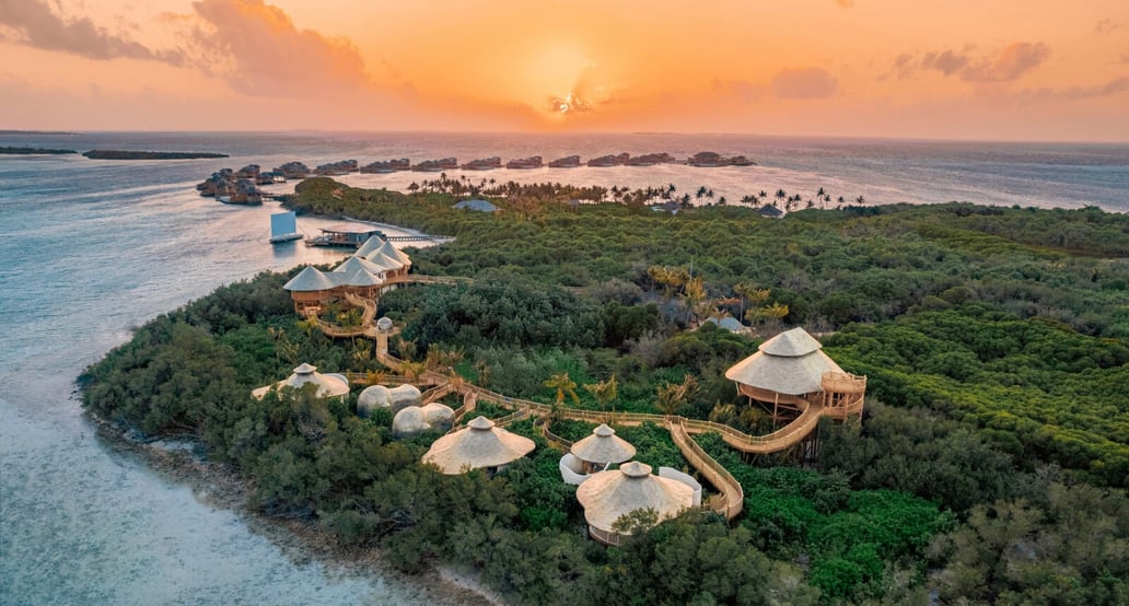 1032x554 Soneva Secret Maledivy Soneva-Soul-Island-Spa-Aerial-at-Soneva-Jani-1600x900