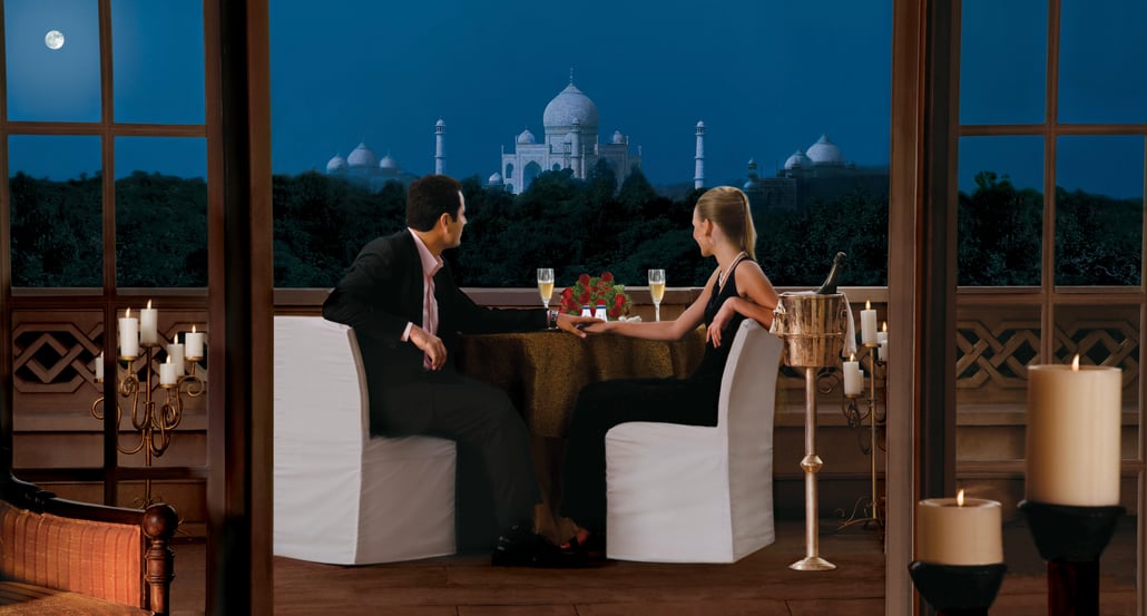 1032x554 The Oberoi Amarvilas - Agra 012-The Oberoi Amarvilas, Agra - Private dining in room Balcony