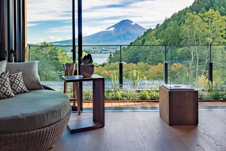 výhled, Mount Fuji, příroda