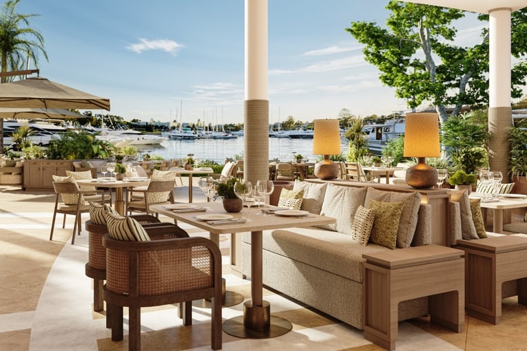 restaurace na terase