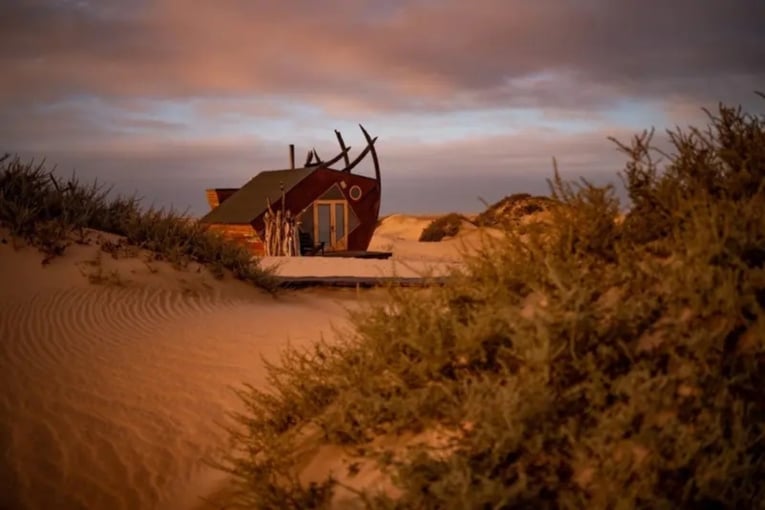 lodge v poušti