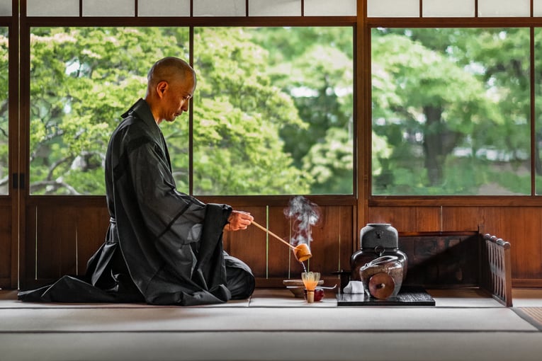 1200x800 Aman Kyoto čajový rituál