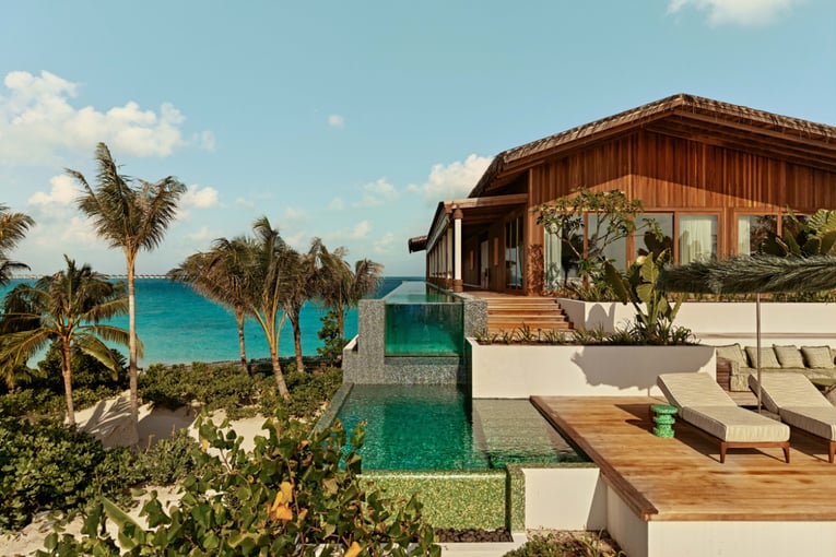 .Here_Aerial_Beachfront_view_Four_Bedroom_Residence