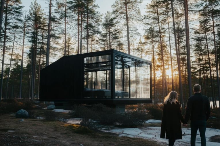 Balder Luxury Lodge Finland mood picture
