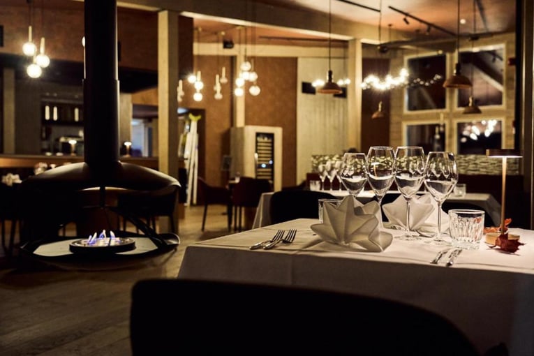 Restaurace Balder Luxury Lodge Finland 6