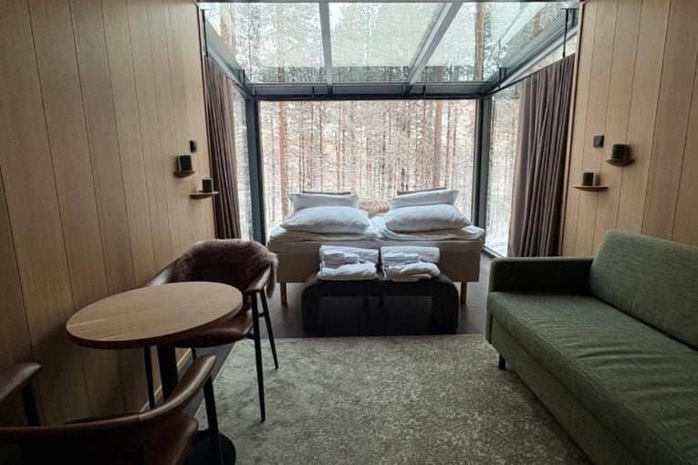 Pokoj Balder Luxury Lodge Finland 2