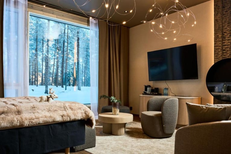 Pokoj Balder Luxury Lodge Finland