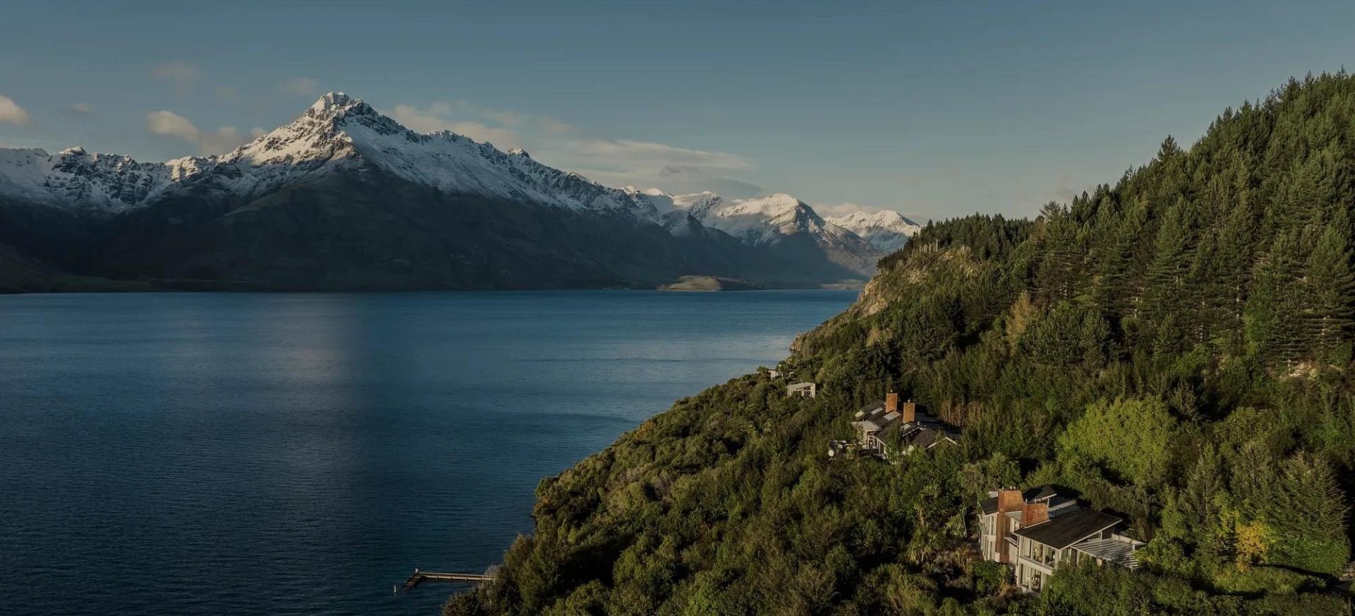 příroda, hory, jezero