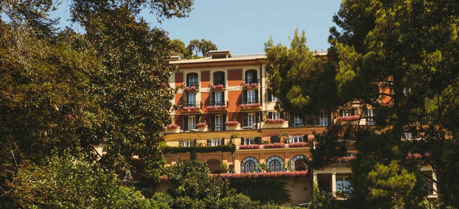 hotel, zahrada