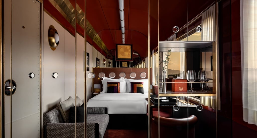 2 3 dny na palubě La Dolce Vita Orient Express – Řím, Matera, Pescocostanzo | Exclusive Tours Suite Cabin 1