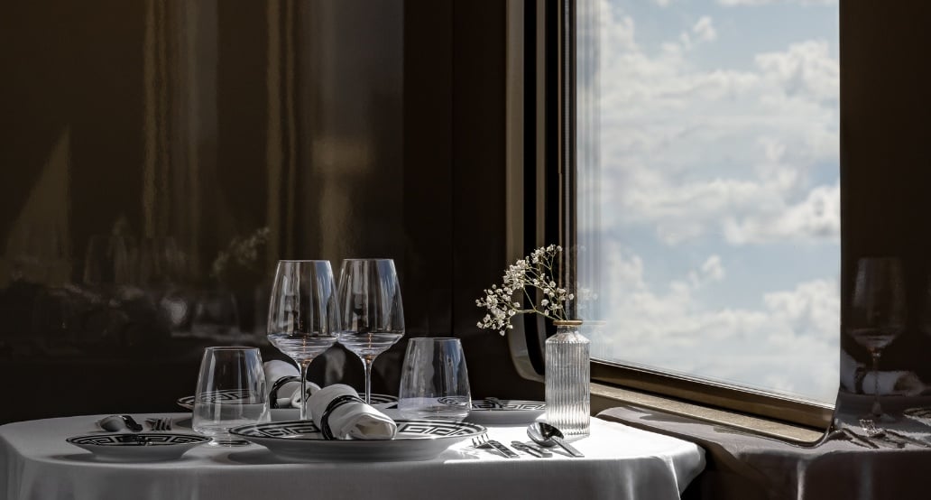 4 3 dny na palubě La Dolce Vita Orient Express – Řím, Matera, Pescocostanzo | Exclusive Tours Restaurant Car