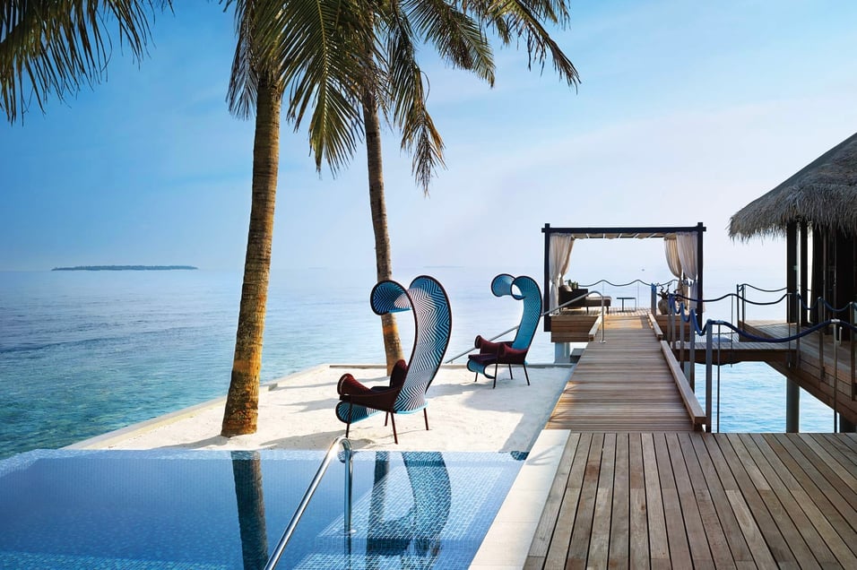 Nejlepší vily s bazénem na Maledivách