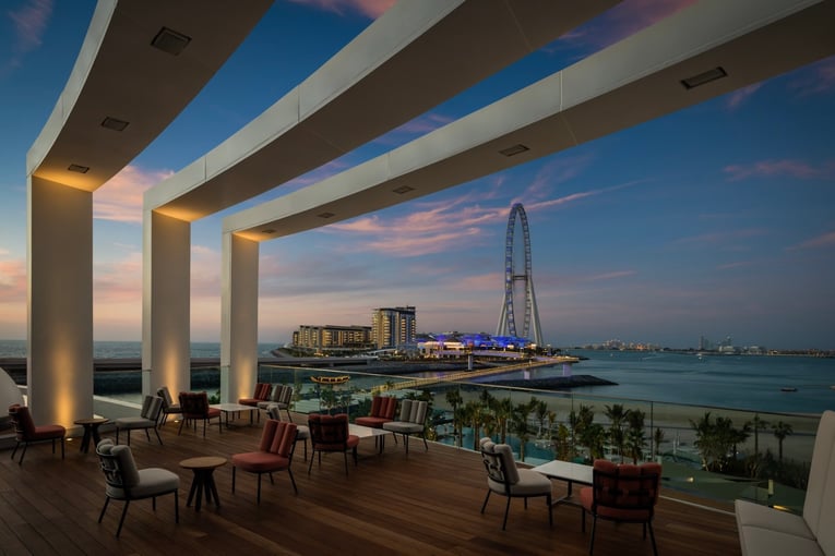 Address Beach Resort Dubai ADBCH-Li-Brasil-Terrace-sunset-96