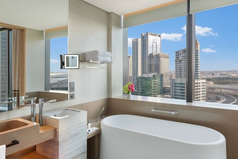 Address Beach Resort Dubai Deluxe-Twin-Bathroom-Marina-Facing-18