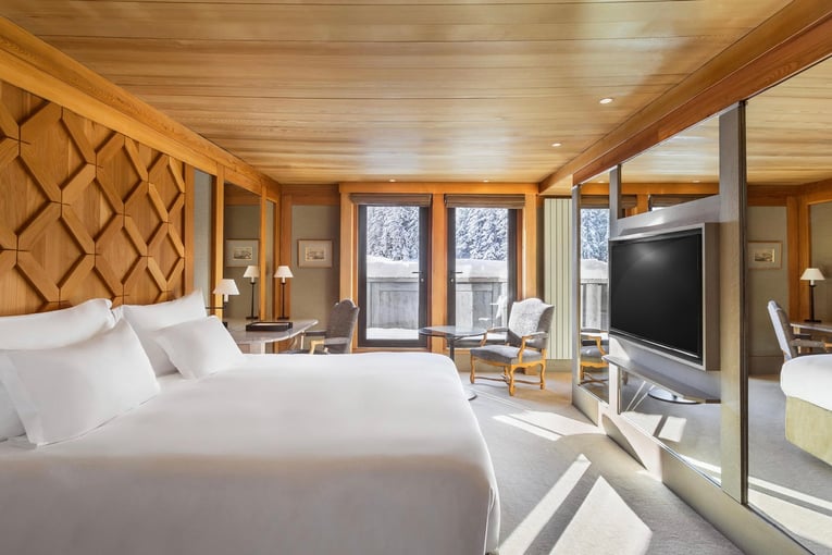 Aman Le Mélézin Chambre Ski Piste, Aman Le Melezin, France_1