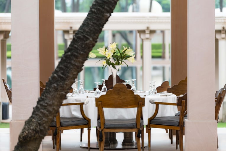 Amanbagh, Indie – Rajastan restaurant_courtyard_high_res_10239