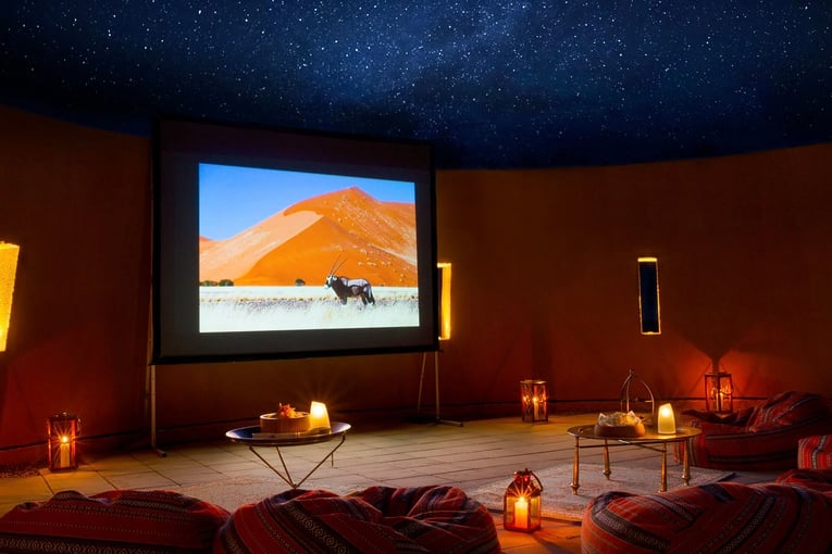 Anantara Al Jabal Al Akhdar dining---cinema-under-the-stars