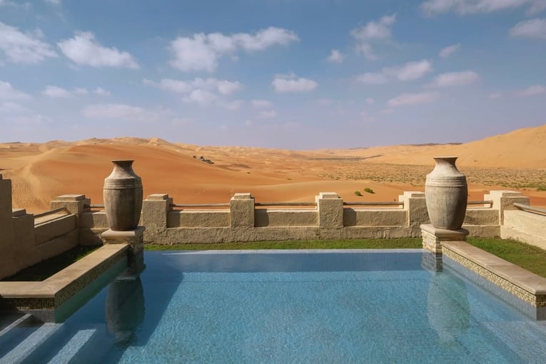 Anantara Qasr al Sarab qasr_al_sarab_desert_resort_by_anantara_guest_room_two_bedroom_villa_outdoor_pool_desert_view