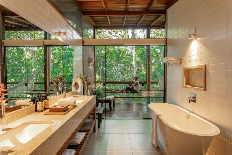 Anavilhanas Jungle Lodge, Brazílie – Amazonie 6565f70c5795d0bf07b22993_hospitalidade-panoramico-4