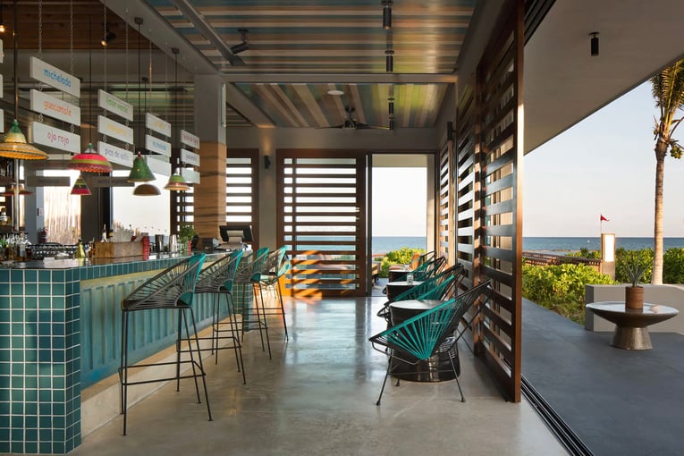 Andaz Mayakoba Resort Riviera Maya Andaz-Mayakoba-Resort-Riviera-Maya-P174-Olla-Ceviche-Beach-View.16x9