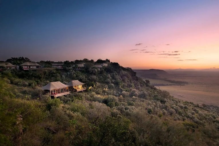 Angama Mara, Keňa – Masai Mara angama-tented-camp-1