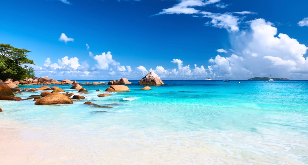 Anse Lazio – Praslin, Seychely shutterstock_255641902