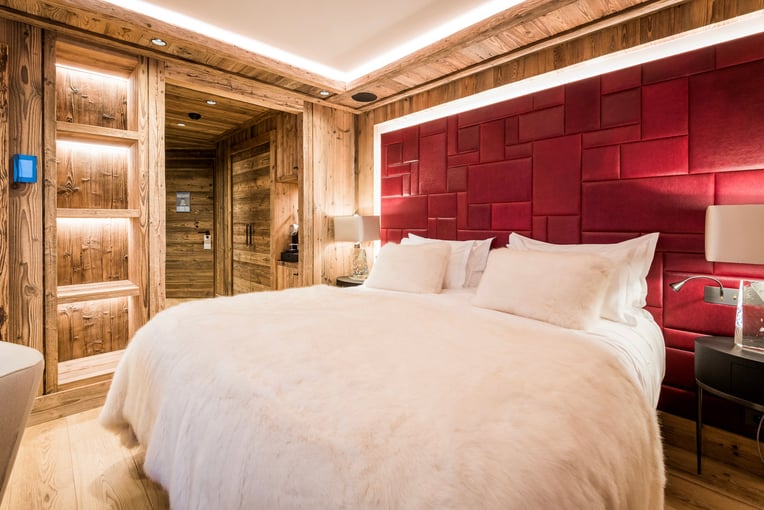 Armancette – The Leading Hotels Of The World, Francie – Saint-Gervais-les-Bains | Exclusive Tours Armancette-Chambre-famille-3-personnes-n°14-David-Machet-5