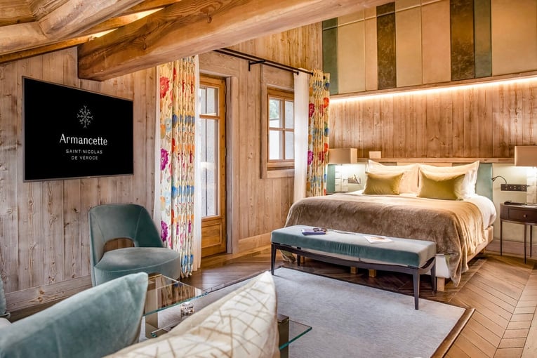 Armancette – The Leading Hotels Of The World, Francie – Saint-Gervais-les-Bains | Exclusive Tours Armancette-Junior-Suite-Lenaka-1