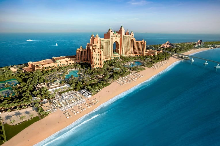 Atlantis The Palm ATPBuilding-HeroShot-AerialDay