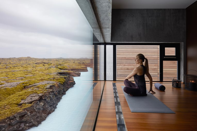 BLUE LAGOON, Island – Grindavík Retreat at Blue Lagoon_Yoga