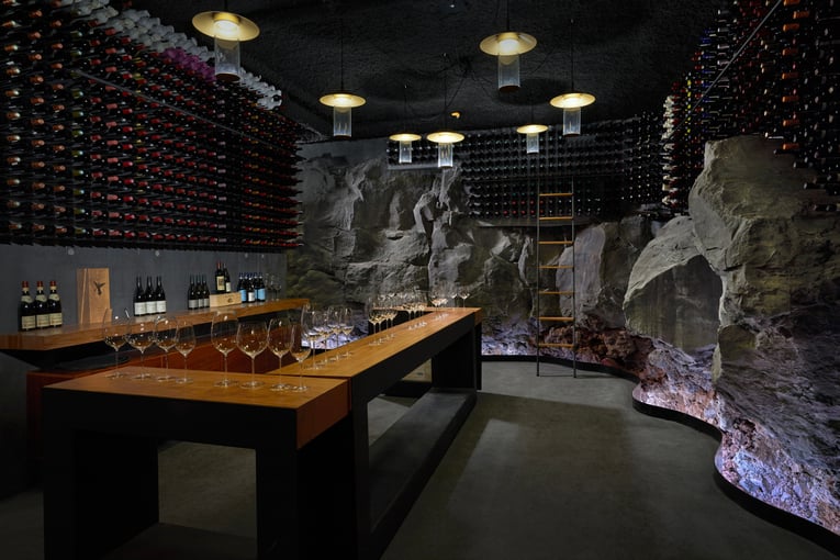 BLUE LAGOON, Island – Grindavík Retreat_Wine_cellar_wine_tasting