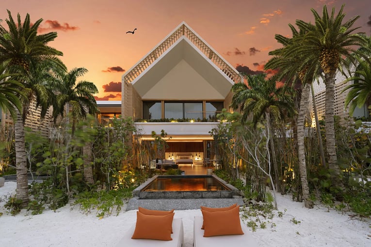 Banyan Tree Mayakoba Beachfront Lanai Pool Suite - View (1) (1)