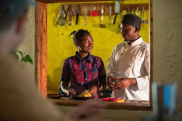 Bwindi Lodge, Uganda – Bwindi | Exclusive Tours volcanoes-safaris-bwindi-lodge-bar