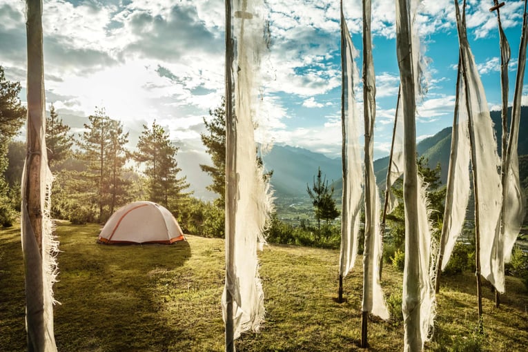 COMO Uma Paro, Bhután – Paro | Exclusive Tours COMO_Uma_Paro_Overnight_Camping