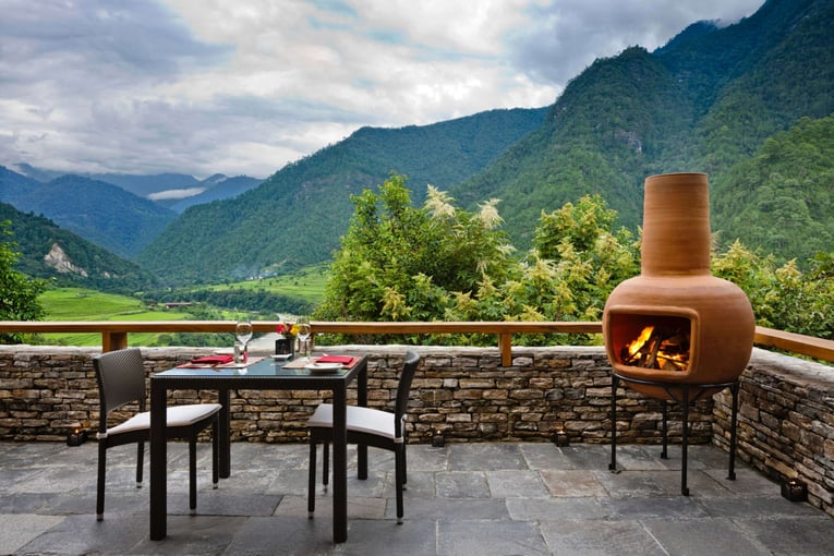 COMO Uma Punakha, Bhután – Paro | Exclusive Tours One_Bedroom_Villa_Terrace_2