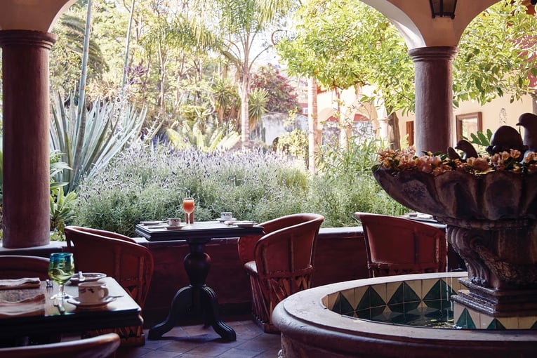 Casa de Sierra Nevada, A Belmond Hotel, Mexiko – San Miguel de Allende | Exclusive Tours csn-din-restaurant-restaurante-del-parque03