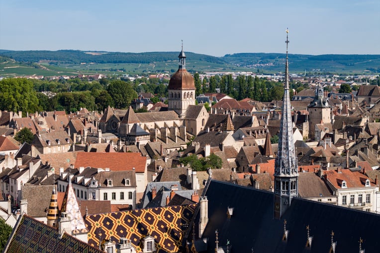 Château de la Commaraine, Francie – Burgundsko | Exclusive Tours Hospices de Beaune - Aerial views (1)