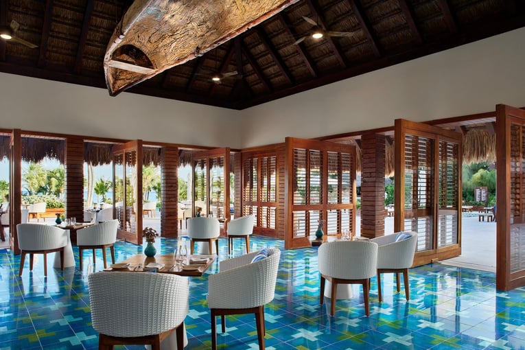 Chable Maroma, Mexiko – Punta Maroma | Exclusive Tours ChableMaroma_KabanRestaurant-q7ymkamxiqh1kt010pr0hhg4cca38i7qgcj3hrmubk