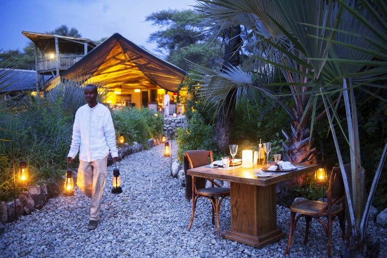 Chem Chem 64008d0a588622450a6e467a_Chem-Chem-Lodge-Safari-Tanzania-East-Africa-Dinner-Setting-A-La-Carte