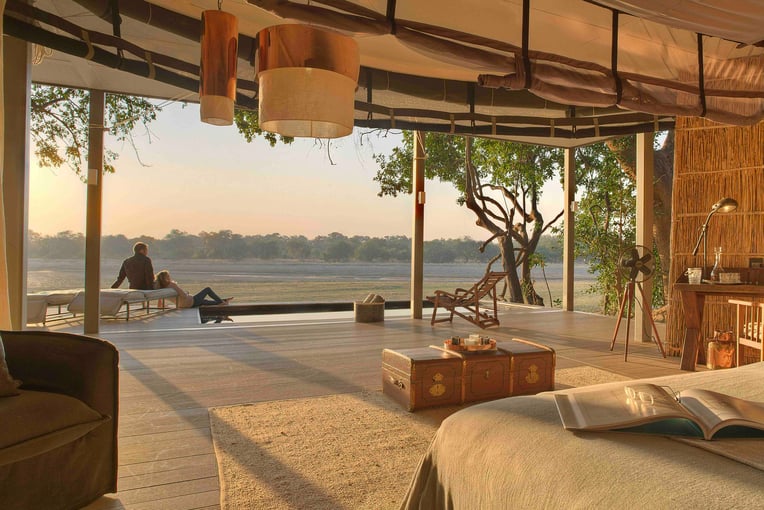 Chinzombo Luxury Safari Tent 13