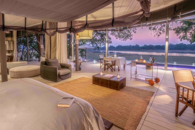 Chinzombo Luxury Safari Tent 5