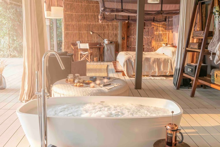 Chinzombo Luxury Safari Tent 7